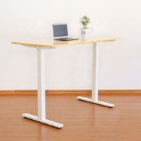 Bureau debout électrique à double moteur personnalisé bureau à domicile hauteur réglable cadre de table élévatrice ergonomique pour ordinateur portable prix du design moderne