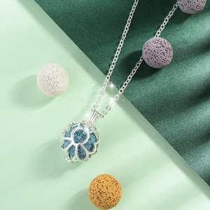 Fleur Femmes Enceintes Ange Appelant Balle Harmonie mexicain Bola Collier - Product Image 4