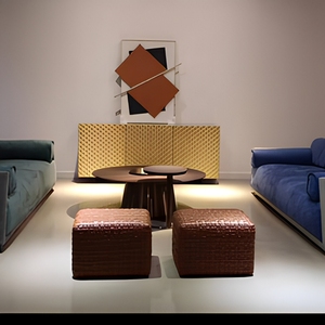 Sofá de Tela de Dos Plazas de Lujo Moderno Italiano para Sala de Estar y Uso Hotelero, Venta Directa de Fábrica - Product Image 6