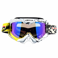 Lunettes de moto VEMAR pour la descente en motocross, anti-poussière, lunettes de motocross, lunettes tout-terrain, lunettes de moto, gafas