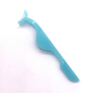 Pince à épiler magnétique en plastique rose pour cils, vente en gros, marque privée, emballage en vrac, pince à épiler pour faux cils - Product Image 4