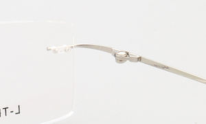 6020ファッション長方形無縁メモリ金属メガネフレーム男性用光学処方眼鏡ピンク近視眼鏡 - Product Image 5