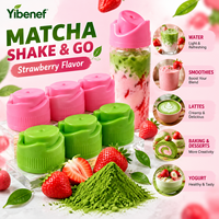 Poudre de Latte Matcha Premium à la Fraise – Vente en Gros Fabricant