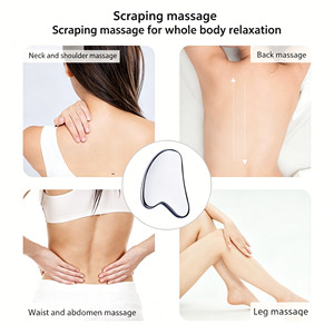 Ensemble de planches Gua Sha et rouleaux de jade en térahertz personnalisés en gros – Masseur facial en pierre de térahertz naturelle pour lifting du <span class=keywords><strong>visage</strong></span> et soins de la peau - Product Image 3