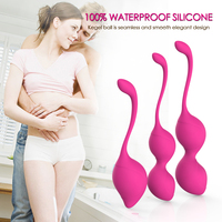 Boules de Kegel en silicone pour l'entraînement des muscles du plancher pelvien, ensemble de poids pour exercices vaginaux et resserrement, bien-être féminin, vente en gros