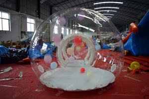 Tente gonflable occultante pour maison à bulles, extérieur et jardin, bâche transparente de luxe pour dôme d'igloo avec ballon - Product Image 5