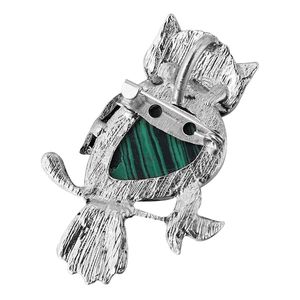 <span class=keywords><strong>Broche</strong></span> hibou vintage, énergie spirituelle, pierre précieuse, cristal de guérison, strass, <span class=keywords><strong>broche</strong></span> pour femmes et hommes, banquet de mariage - Product Image 2