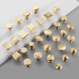 Offre Spéciale or meubles tiroir tirer la poignée de cuisine cabinet boutons en laiton - Product Image 3