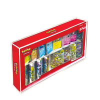 Vitrine en acrylique pour les mini-boîtes de Costco Prismatic Evolutions, lot de 8