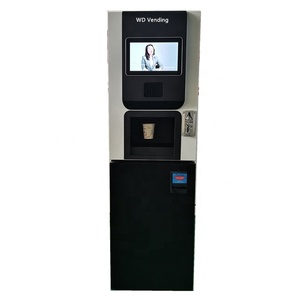 Cash Operated Fully <b>Automatic</b> Espresso Freshly Brewed Coffee Maker Vending Machine Commercial With Cup <b>Dispenser</b> WF1 - Product Image 2