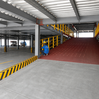 Parking en hauteur à structure métallique polyvalente Kin Bright KBP pour projets de zones commerciales à fort trafic