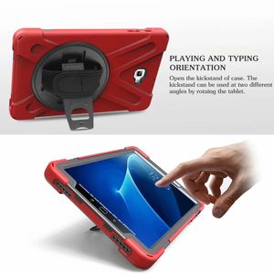 Étui résistant aux chocs pour <span class=keywords><strong>Samsung</strong></span> Galaxy <span class=keywords><strong>Tab</strong></span> de 10.1 pouces, T580/T585/T587, coque de tablette, poignée intégrée, <span class=keywords><strong>2016</strong></span> - Product Image 5
