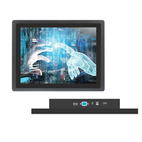 Monitor Industrial Integrado de Pantalla Táctil de Tamaño Pequeño de 10.1", 10.4", 11.6", 12", 13.3", 15", 15.6", 17", 18.5 Pulgadas, IP65