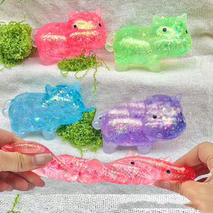 Jouet à presser en forme de vache en sequins de maltose ultra-doux, portable, pour tous les âges, cadeau anti-stress, design créatif enrichi en maltose - Product Image 3