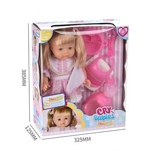 Muñecas Bebé Reborn de 15 Pulgadas en Oferta, Muñecas Niña que Lloran, Juguetes con Vestido de Princesa, Muñeca Bebé de Silicona Realista que Hace Pipí con Inodoro, Regalos para Niñas - Product Image 6