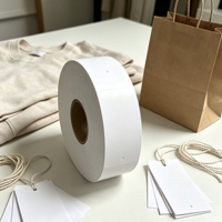 Étiquette de vêtement personnalisée avec logo imprimé, étiquette en papier pour vêtements, étiquette suspendue pour vêtements, support OEM ODM, taille et design personnalisés