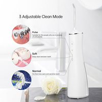 Portable électrique eau dentaire sans fil Oral eau irrigateur dent Jet eau Flosser pour voyage blanchissant les dents