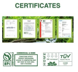 ถุงใส่ขี้สุนัขย่อยสลายได้ ถุงขยะสัตว์เลี้ยงแบบมีฐานพับได้ ยี่ห้อ XCBIO พิมพ์โลโก้ตามสั่งด้วยเทคนิคเฟล็กโซกราฟฟิก ผลิตจากวัสดุ PBAT+PLA+ข้าวโพด - Product Image 4