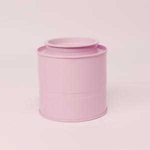 <span class=keywords><strong>กระป๋อง</strong></span>ทรงกระบอกขนาด 90*95 มม. ทำจากเหล็กวิลาด สามารถวางซ้อนกันได้ เหมาะสำหรับใส่ช็อกโกแลต น้ำตาล ชา  บรรจุภัณฑ์ทันสมัยสำหรับขนม ชา กาแฟ  ฝาปิดแบบกด - Product Image 1