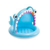 Original INTEX lanterne poisson gonflable bébé piscine ombre eau aire de jeux sable fosse océan balle fosse 58419