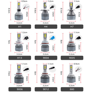 Tự động hệ thống chiếu sáng c6 36W 6000K H1 H3 H4 H7 H11 Phụ Kiện Xe Hơi 9005 9006 9004 9007 Đèn pha <span class=keywords><strong>LED</strong></span> bóng đèn - Product Image 5