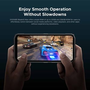 Nuevo diseño <span class=keywords><strong>DOOGEE</strong></span> Blade 10 Max teléfono inteligente resistente 6,56 pulgadas Android 14 8GB + 256GB 10300mAh 4G OTG NFC teléfono Smartphone - Product Image 6