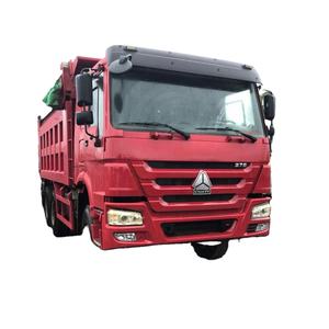 Sinotruck HOWO 371รถบรรทุกดีเซล10ล้อใช้รถดัมพ์ดีเซลหนัก2ยูโรมาตรฐานการปล่อยก๊าซเรือนกระจก6x4รถบรรทุกแทรคเตอร์ซ้าย - Product Image 1