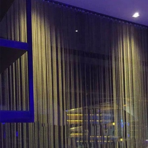 Đấm dệt kim loại khách sạn Trần nền tường trang trí lưới lưới - Product Image 3