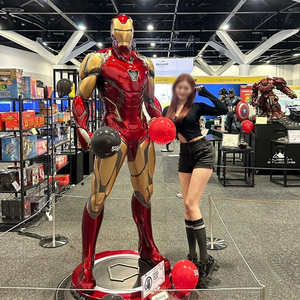 Escultura <span class=keywords><strong>de</strong></span> Resina <span class=keywords><strong>de</strong></span> Iron Man <span class=keywords><strong>de</strong></span> Marvel <span class=keywords><strong>Avengers</strong></span> a Tamaño Real 1:1, MK7 MK45 MK50 MK85, Estatua <span class=keywords><strong>de</strong></span> Iron Man con Luz LED - Product Image 1