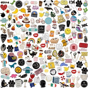 Pin de solapa, llavero, artículos de metal y pin de esmalte personalizados con diseño de logotipo, gato, libro, perro, flor mexicana, anime, suave, rígido, para fabricantes y venta al por mayor - Product Image 3