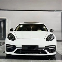 Kit de Carrocería Estilo Turbo S para Porsche Panamera 2009-2016, Actualización de 970 a 971 con Parachoques Delantero y Faros Nuevos