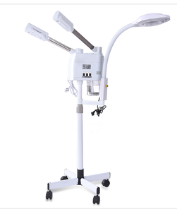 Vaporizador de <span class=keywords><strong>ozono</strong></span> 3 en 1, vaporizador Facial caliente y fría con lámpara de aumento para uso en salón - Product Image 4