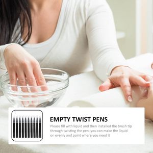 Stylo à huile pour cuticules personnalisé avec logo, 1,5 ml, 2 ml, 3 ml, 5 ml, vide, transparent/noir/blanc/or/argent, impression sérigraphique, soin des ongles, cosmétique, à mécanisme rotatif - Product Image 5