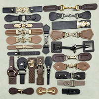Boucles à bascule en métal et cuir de haute qualité pour manteaux, vestes d'hiver, trench-coats et doudounes – Durables