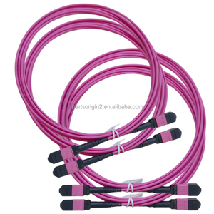 Cable de Fibra Óptica MPO Hembra a MPO Hembra para Uso en Interiores, Cable OM4 de 12 Núcleos Tipo B, 3 Metros, Multimodo - Product Image 5