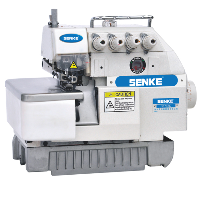 SK747D High Speed Sewing Machine with Automatic Overlook Machine 3 Year Warranty