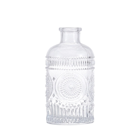 50 ML 100 ML 150 ML couleur claire parfum de maison huile d'aromathérapie Unique luxe vide verre roseau diffuseur bouteille