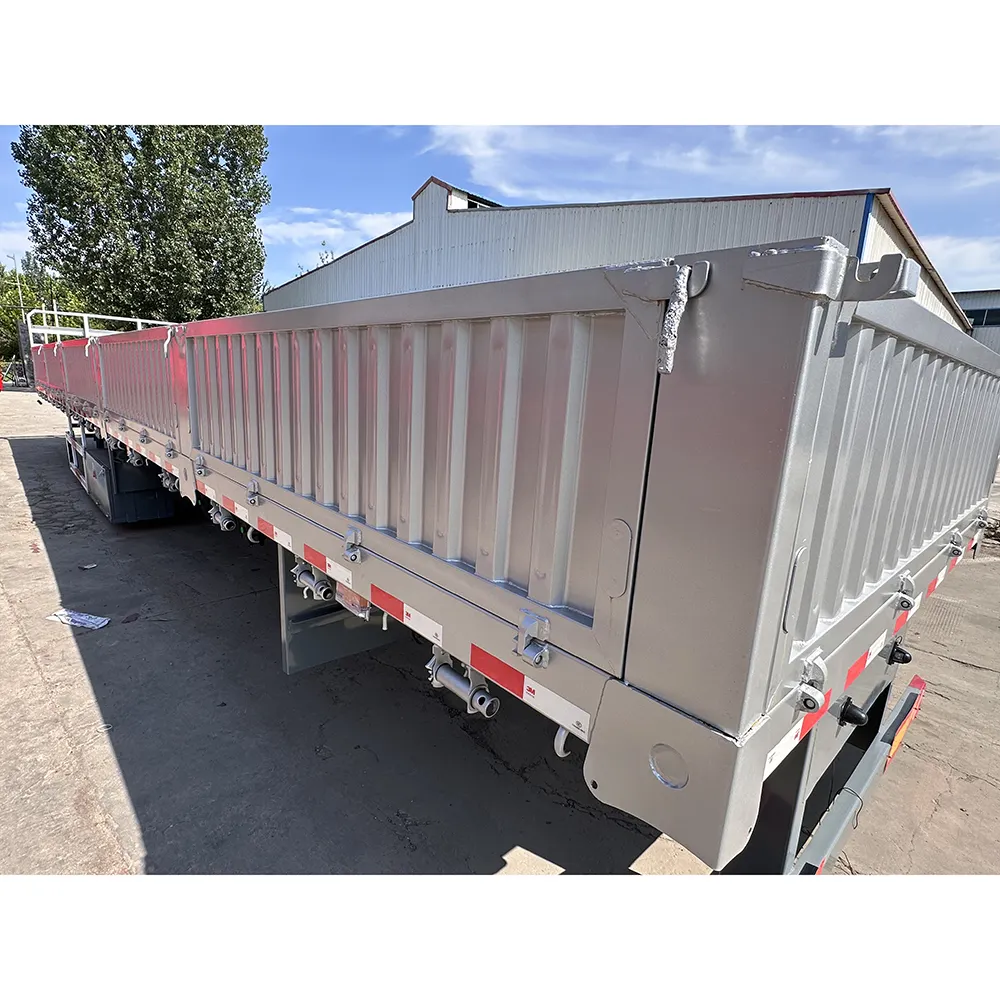 Standar 3 4 AS 80ton 150 ton 70 baja Cbm disesuaikan tiper semi-trailer