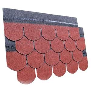 Nuevos Materiales Decorativos Impermeables para Techos Inclinados, Tejas de Asfalto de Color, Impermeabilización de Techos - Product Image 1