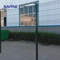 Panel de Cerca Anti-Escalada 3D, Estructura de Acero con Malla de Alambre de Hierro de Alta Resistencia para Subestaciones