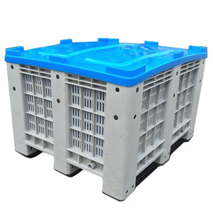 Bán Buôn Sản Xuất 660L Nhiệm Vụ Nặng Nề HDPE Ngành Công Nghiệp <span class=keywords><strong>Stackable</strong></span> Lưu Trữ Số Lượng Lớn Nhựa Pallet Hộp - Product Image 3