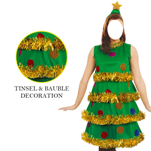 Nuevo vestido verde para mujer, <span class=keywords><strong>disfraz</strong></span> <span class=keywords><strong>de</strong></span> árbol <span class=keywords><strong>de</strong></span> Navidad para mujer, traje <span class=keywords><strong>de</strong></span> árbol <span class=keywords><strong>de</strong></span> Navidad, disfraces <span class=keywords><strong>de</strong></span> Navidad para adultos para mujer - Product Image 2