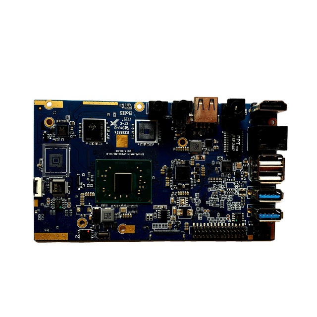 Intel Apollo Lake Quad Core Dual Core N3350 N3450 J3455 N4200 motherboard pcba with LVDS  for mini pc NUC desktop all in one