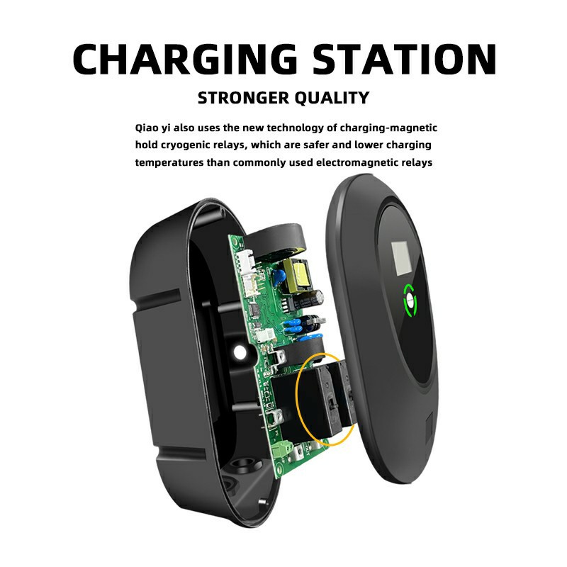 Chargeur mural 7kw Ev Type 2 1 phase 230v Ev Ac Charger