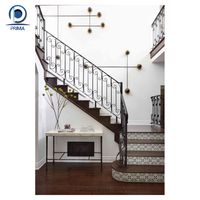 Escalier droit moderne Optima, escalier durable, escalier au design linéaire, conçu pour les applications intérieures résidentielles