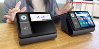 Z108 8 pouces + 3.95 Touch Android14 POS Settlement Equipment Terminal, imprimante 58/80mm, module de paiement NFC et QR CODE Checkout