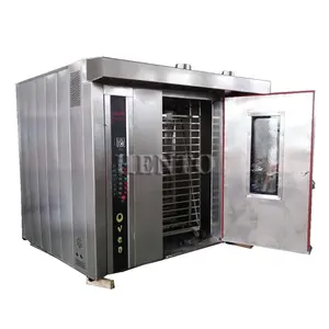 China Manufacturer Bread Machine Automatic Bakery Gas / Bakery Equipment Bread Gas / Rotary Bread Baking Oven