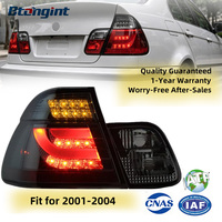 Éclairage automobile adapté pour BMW Série 3 01-04 E46 Quatre portes, feux arrière LED modifiés, feux de freinage, clignotants