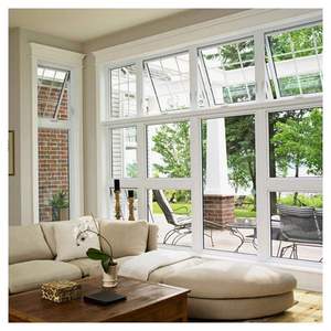 Fenêtres en <span class=keywords><strong>baie</strong></span> et nœud robustes personnalisables avec moustiquaire Maison/Villa/Cuisine/Balcon Conception de grilles de fenêtre en <span class=keywords><strong>baie</strong></span> à double vitrage - Product Image 6