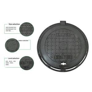 Nắp cống thoát nước bằng sắt dễ uốn, có thể chịu được tới 40 tấn, được sử dụng cho các cơ sở thoát nước đường - Product Image 4